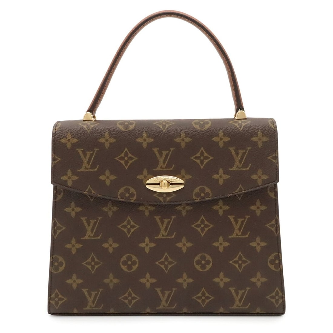 LOUIS VUITTON Louis Vuitton Monogram Malesherbes Handbag One-Handle Flap Bag M51379: --- Catalog ---Category: SizeSize (HxWxD): 21cm x 26cm x 6cm / 8.26'' x 10.23'' x 2.36''Category: DesignType: HandbagColor: BrownGender: WomenMaterial: Monogram , Canvas Category: GeneralBrand: Louis 