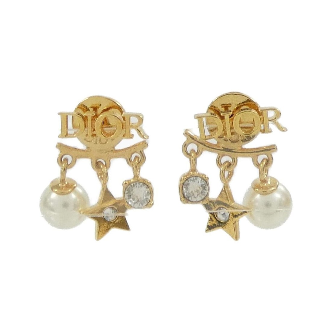 Christian Dior Revolution E1169DVORS Earrings: --- Catalog ---Category: SizeSize (HxWxD): 18.00mm x 15.00mm / 0.71'' x 0.59''Category: DesignType: Stud earringsColor: Clear, WhiteGender: WomenCategory: GeneralBrand: Christian Dior--- Item List ---