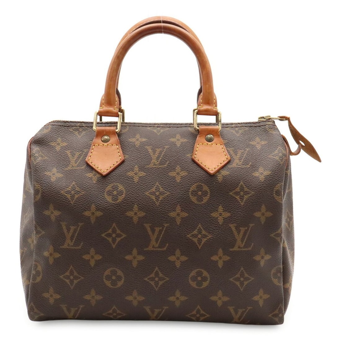LOUIS VUITTON Louis Vuitton Monogram Speedy 25 Handbag M41528: --- Catalog ---Category: SizeSize (HxWxD): 19cm x 25cm x 14cm / 7.48'' x 9.84'' x 5.51''Category: DesignType: Boston bag, HandbagColor: BrownGender: WomenMaterial: Monogram , Canvas , PVC , Coated can