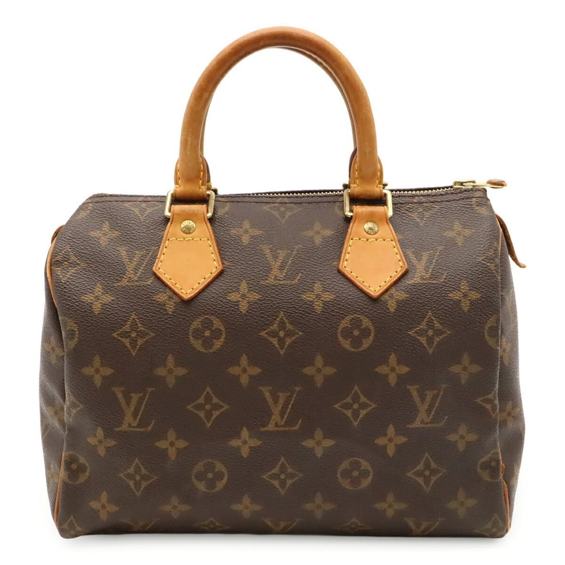 LOUIS VUITTON Louis Vuitton Monogram Speedy 25 Handbag M41528: --- Catalog ---Category: SizeSize (HxWxD): 19cm x 25cm x 14.5cm / 7.48'' x 9.84'' x 5.7''Category: DesignType: Boston bag, HandbagColor: BrownGender: WomenMaterial: Monogram , Canvas , PVC , Coated ca