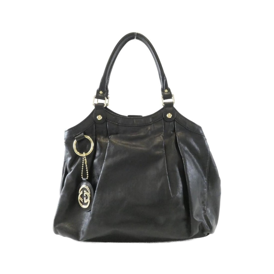 Gucci Sukey 211944 Handbag: --- Catalog ---Category: SizeSize (HxWxD): 27cm x 34cm x 10cm / 10.62'' x 13.38'' x 3.93''Category: DesignType: HandbagColor: BlackGender: WomenMaterial: Leather Category: GeneralBrand: Gucci--- Item