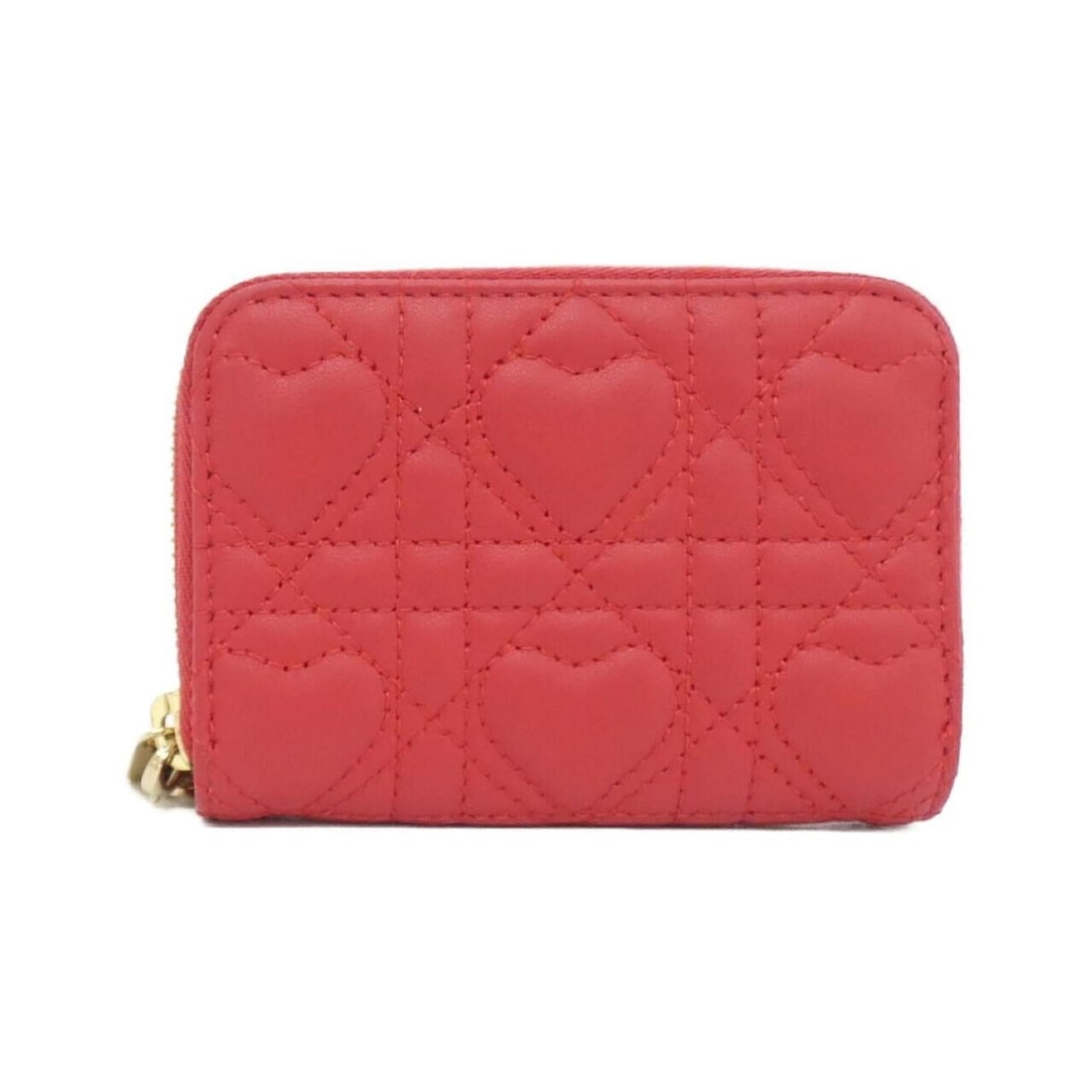 Christian Dior DIORAMOUR Lady S0985ONHG Wallet/Coin Case: --- Catalog ---Category: SizeSize (HxWxD): 8cm x 11cm x 2.5cm / 3.14'' x 4.33'' x 0.98''Category: DesignType: Coin purse/coin caseColor: Red colorGender: WomenMaterial: Leather Category: