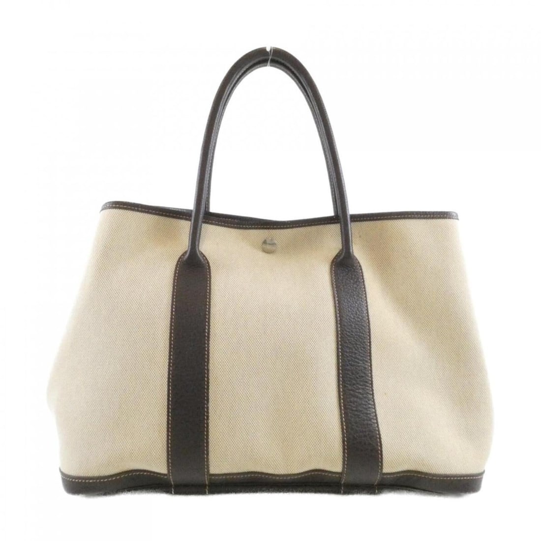 Hermes Garden Party 36cm 200151M Handbag: --- Catalog ---Category: SizeSize (HxWxD): 26cm x 36cm x 18cm / 10.23'' x 14.17'' x 7.08''Category: DesignType: HandbagColor: BrownGender: WomenMaterial: Toile H , Buffle skipper leather Hardware