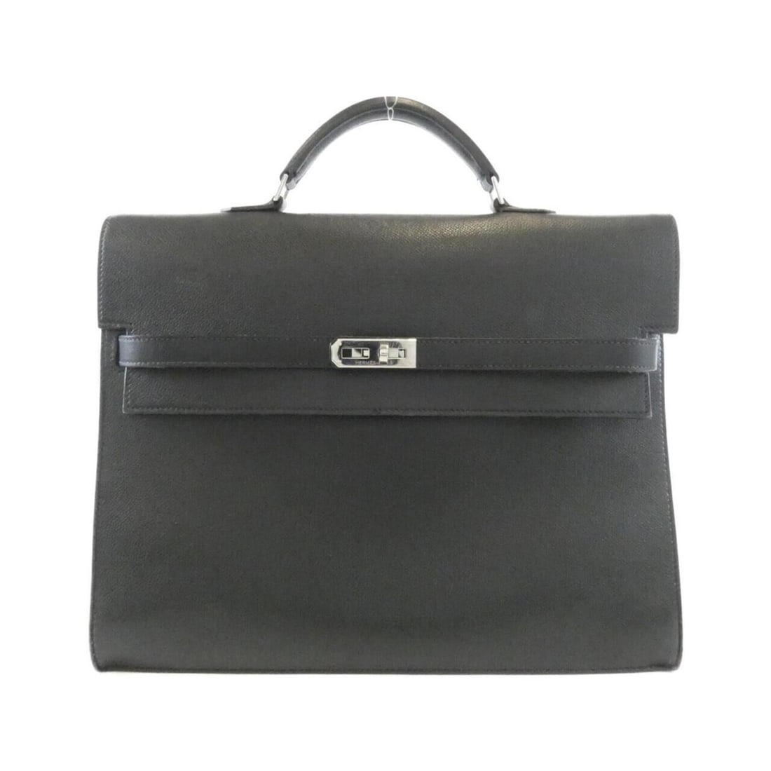 Hermes Kelly Depeches PM 043852CK Handbag: --- Catalog ---Category: SizeSize (HxWxD): 26cm x 34cm x 7cm / 10.23'' x 13.38'' x 2.75''Category: DesignType: HandbagColor: BlackGender: WomenMaterial: Epsom leather Hardware Color: SilverCategory: