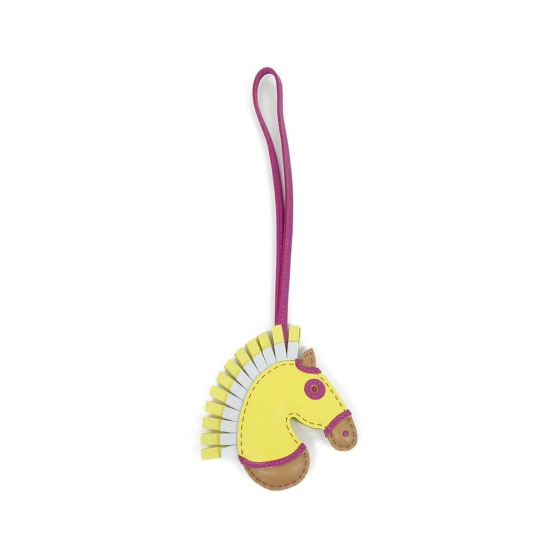 Hermes Gigi Camaille Accessory Bag Charm 083626CA: --- Catalog ---Category: SizeSize (HxWxD): 90.00mm x 90.00mm / 3.54'' x 3.54''Category: DesignType: Handbag charmColor: Lime, YellowGender: Women,MenMaterial: Agneau MiloCategory: GeneralMPN: 083626CA
