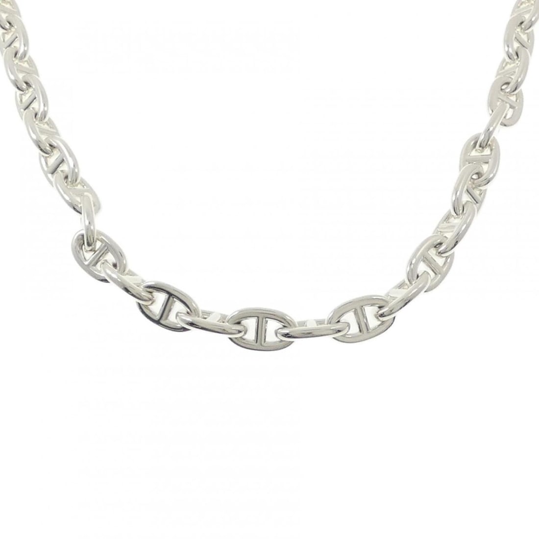 Hermes Hermès Chaine d'Ancre MM Necklace: --- Catalog ---Category: SizeNeck Circumference: 43 cm / 16.92''Category: DesignGender: WomenMaterial: Silver 925Necklace Type: NecklaceCategory: GeneralMPN: H101262B 00Brand: Hermes--- Item List