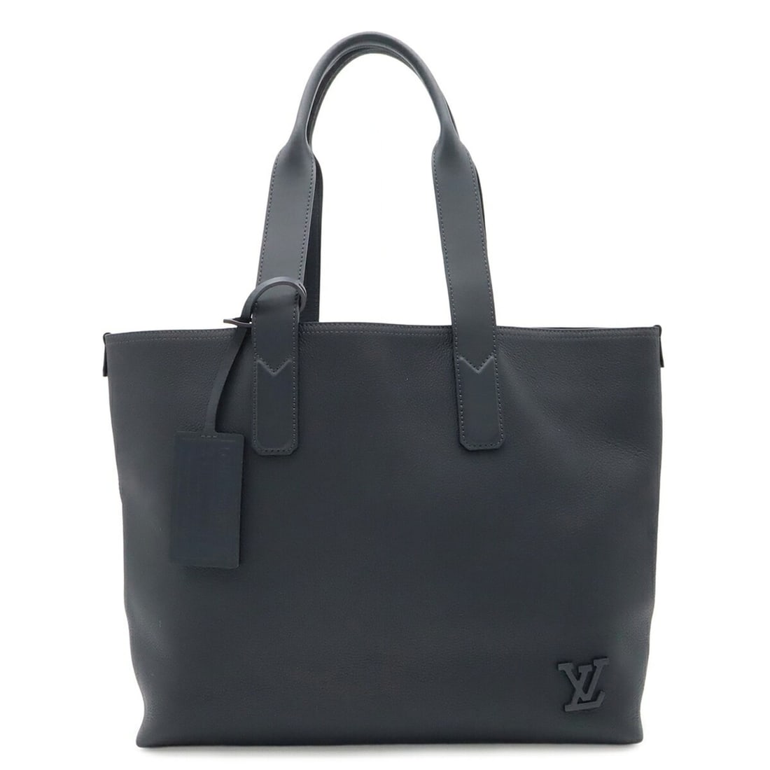 LOUIS VUITTON LV Aerogram Pilot Tote Bag Shoulder Leather Ink Blue M11598: --- Catalog ---Category: SizeSize (HxWxD): 34cm x 40cm x 13cm / 13.38'' x 15.74'' x 5.11''Category: DesignType: Shoulder bag, Tote bagColor: BlueGender: WomenMaterial: Leather Leather/Fur Type: Calf l