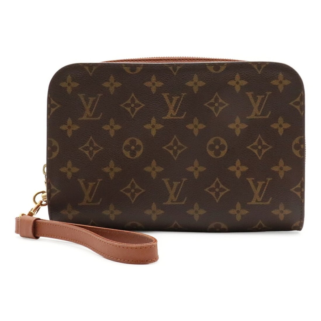 LOUIS VUITTON Louis Vuitton Monogram Orsay Second Bag Clutch Handbag M51790: --- Catalog ---Category: SizeSize (HxWxD): 16.5cm x 24cm x 5cm / 6.49'' x 9.44'' x 1.96''Category: DesignType: Clutch bagColor: Brown, MonogramGender: Men,WomenMaterial: Monogram Category: GeneralMPN: