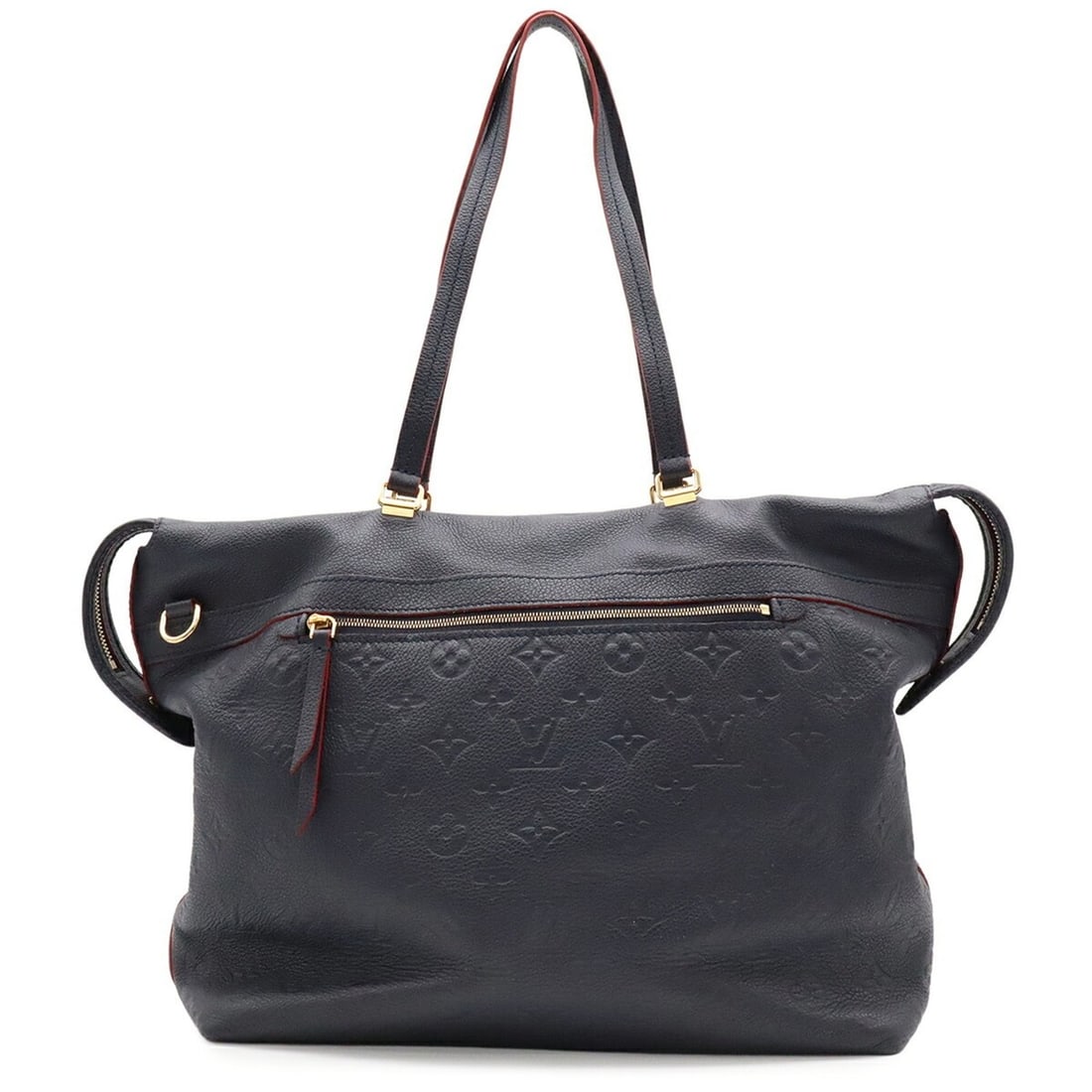 LOUIS VUITTON Louis Vuitton Monogram Empreinte Boetie Tote Bag Shoulder Leather Marine Rouge Navy: --- Catalog ---Category: SizeSize (HxWxD): 30cm x 31.5cm x 15cm / 11.81'' x 12.4'' x 5.9''Category: DesignType: Shoulder bag, Tote bagColor: Marine rouge, NavyGender: WomenMaterial: Monogram Empreinte
