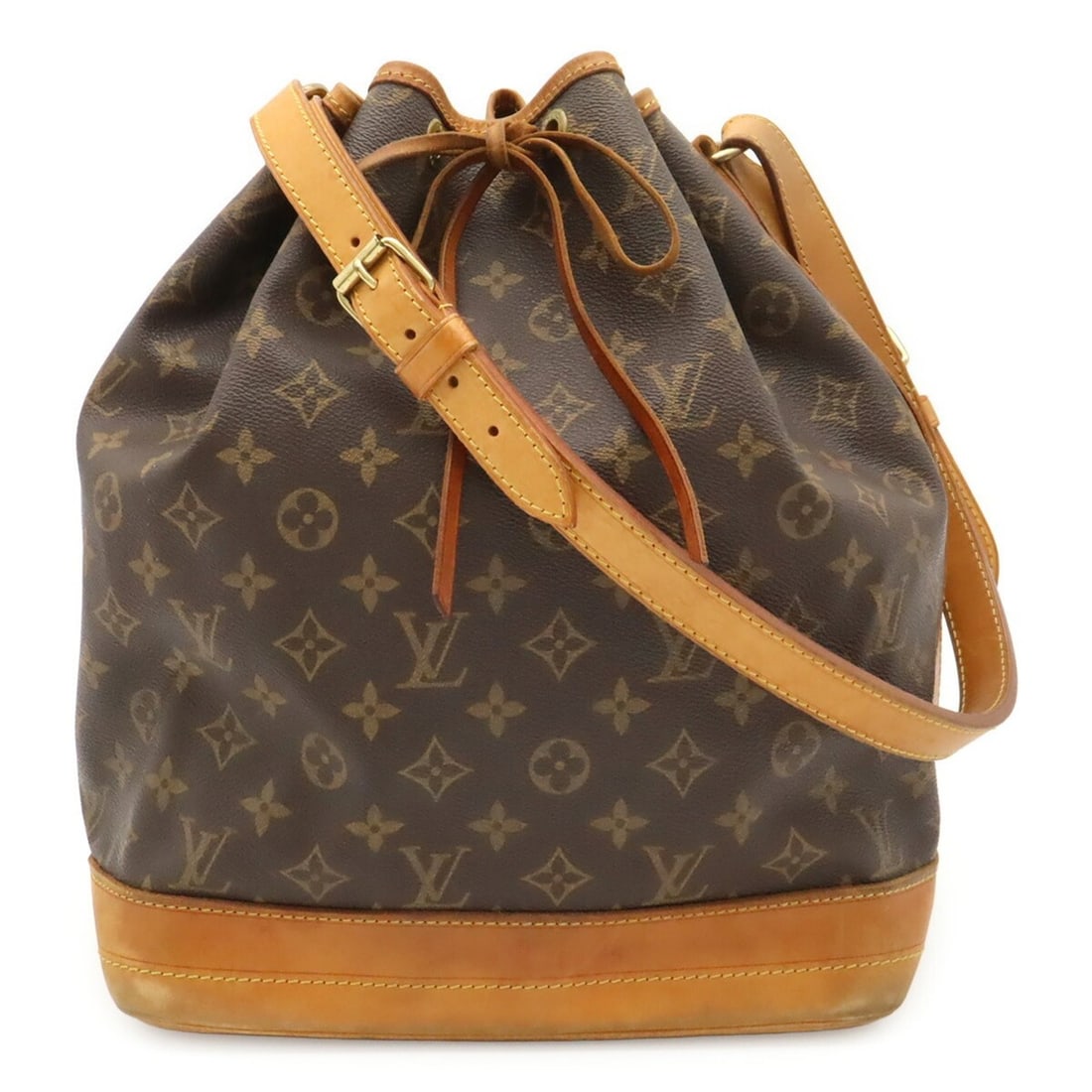 LOUIS VUITTON Louis Vuitton Monogram Noe Shoulder Bag Model M42224: --- Catalog ---Category: SizeSize (HxWxD): 34.5cm x 25.5cm x 18.5cm / 13.58'' x 10.03'' x 7.28''Category: DesignType: Shoulder bagColor: Brown, MonogramGender: WomenMaterial: Monogram Category: Genera