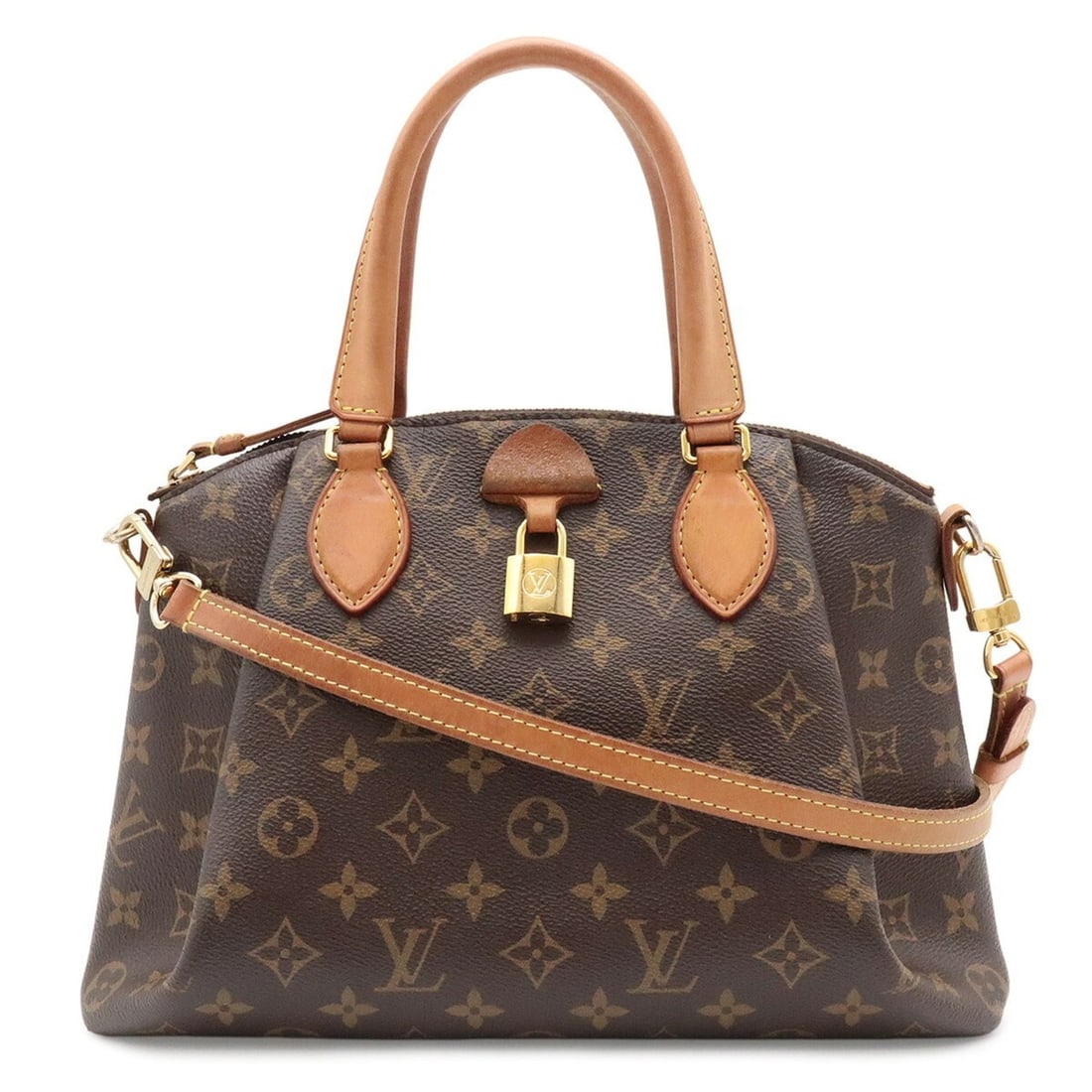 LOUIS VUITTON Louis Vuitton Monogram Rivoli PM Handbag Tote Bag Shoulder M44543: --- Catalog ---Category: SizeSize (HxWxD): 21.5cm x 30.5cm x 10.5cm / 8.46'' x 12'' x 4.13''Category: DesignType: Handbag, Shoulder bag, Tote bagColor: Brown, MonogramGender: WomenMaterial: Monogram C