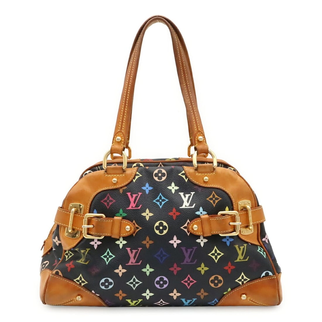 LOUIS VUITTON Louis Vuitton Monogram Multicolor Claudia Shoulder Bag Handbag Noir Black M40194: --- Catalog ---Category: SizeSize (HxWxD): 23cm x 35cm x 17cm / 9.05'' x 13.77'' x 6.69''Category: DesignType: Handbag, Shoulder bagColor: Black, Multi-color, NoirGender: WomenMaterial: Monogram Multi