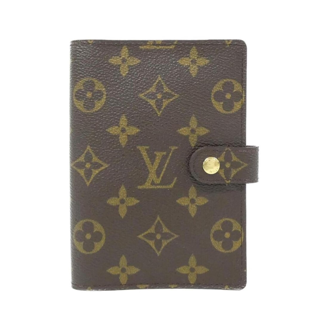 Louis Vuitton Monogram Agenda PM R20005 Organizer: --- Catalog ---Category: DesignColor: MarronGender: Men,WomenMaterial: Coated canvas Category: GeneralLine: MonogramBrand: Louis VuittonCategory: Physical PropertiesSize (HxWxD): 15cm x 10cm x 2cm / 5