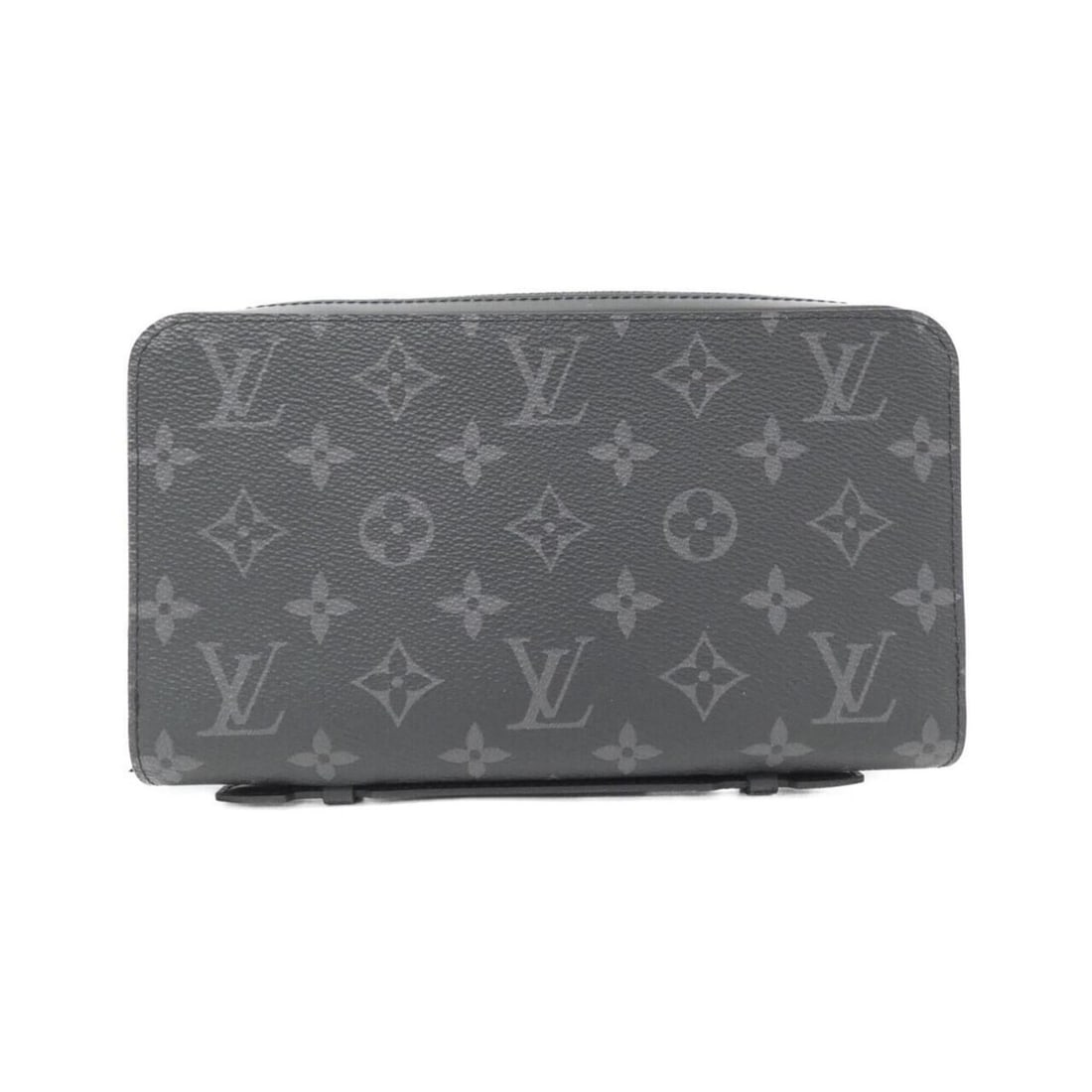 Louis Vuitton Monogram Eclipse Zippy XL M61698 Wallet: --- Catalog ---Category: SizeSize (HxWxD): 13cm x 22cm x 4cm / 5.11'' x 8.66'' x 1.57''Category: DesignType: Long wallet (bi-fold)Color: BlackGender: MenMaterial: Coated canvas Category: GeneralLine: 