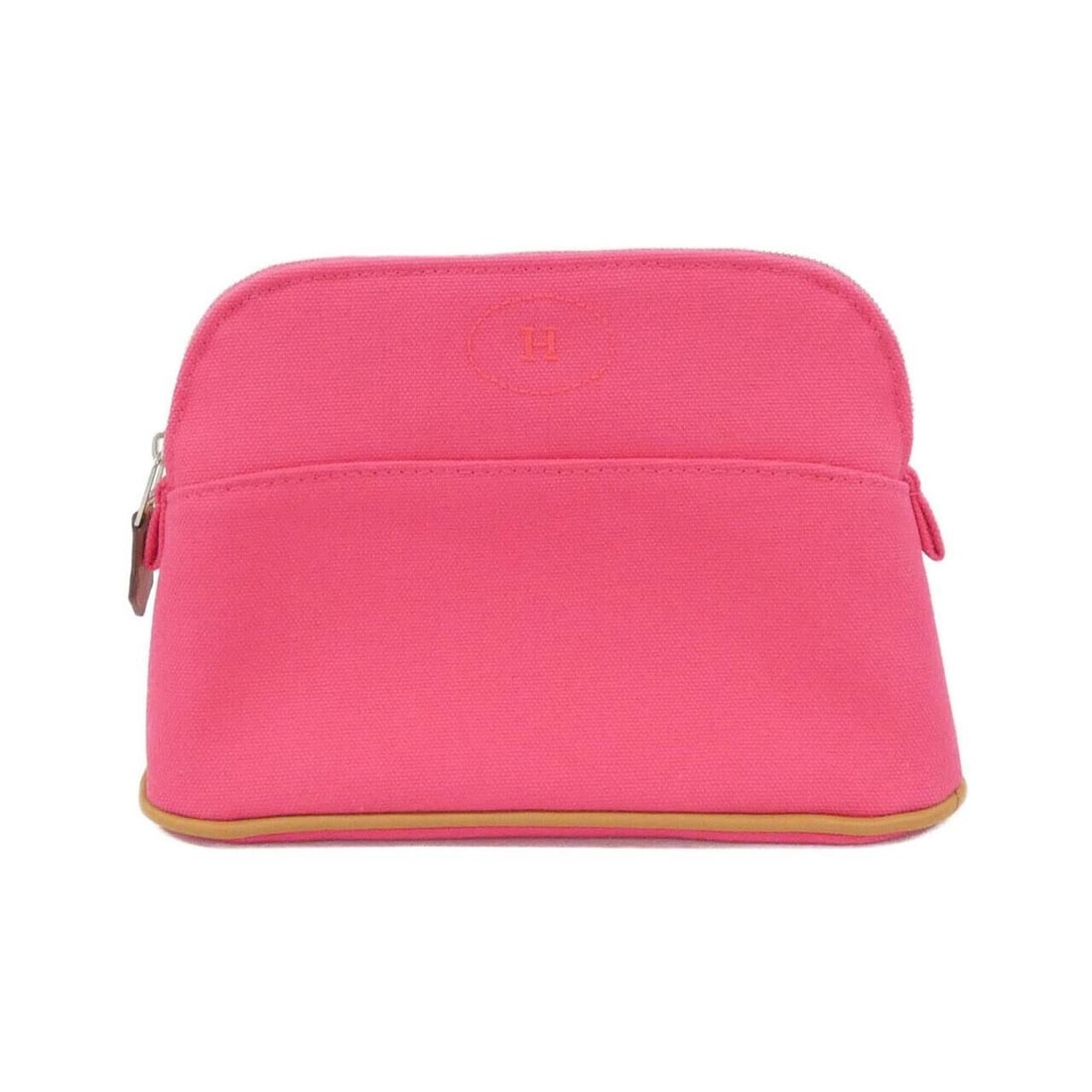 Hermes Bolide Mini 102773M Handbag Pouch: --- Catalog ---Category: SizeSize (HxWxD): 14cm x 20cm x 6cm / 5.51'' x 7.87'' x 2.36''Category: DesignType: Handbag, PouchColor: PinkGender: WomenMaterial: Canvas Category: GeneralMPN: 102773MBrand: