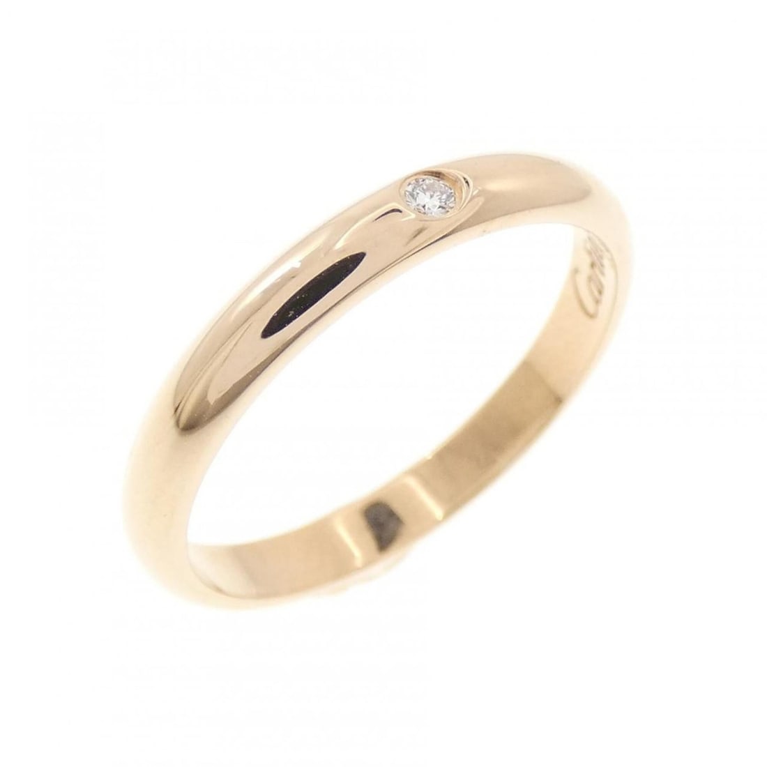 Cartier 1895 Wedding Ring: --- Catalog ---Category: SizeUS Size: 5Brand Size: 49Category: DesignType: Wedding ringColor: Pink goldStone: DiamondGender: WomenMaterial: Pink gold (18K)Category: GeneralMPN: B4057600Brand: