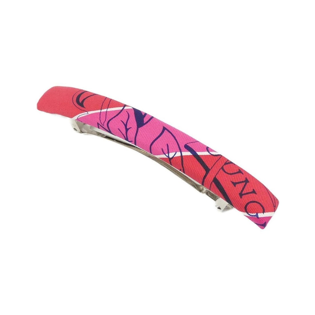 Hermes JUNGLE LOVE RAINBOW Eclipse GM 221032G Hair Accessory Barrette: --- Catalog ---Category: SizeSize (LxW): 1.3cm x 11.5cm / 0.51'' x 4.52''Category: DesignType: BarretteColor: PinkGender: WomenMaterial: SilkCategory: GeneralMPN: 221032GBrand: Hermes--- Item List