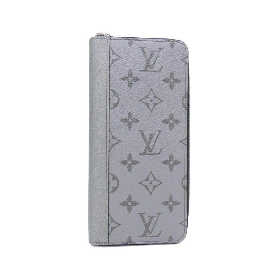 Louis Vuitton Taiga Rama Zippy Wallet Vertical M30841: --- Catalog ---Category: SizeSize (HxWxD): 20cm x 10cm x 2cm / 7.87'' x 3.93'' x 0.78''Category: DesignType: Long wallet (bi-fold)Color: GunmetalGender: WomenMaterial: Coated canvas , Leather Leather/