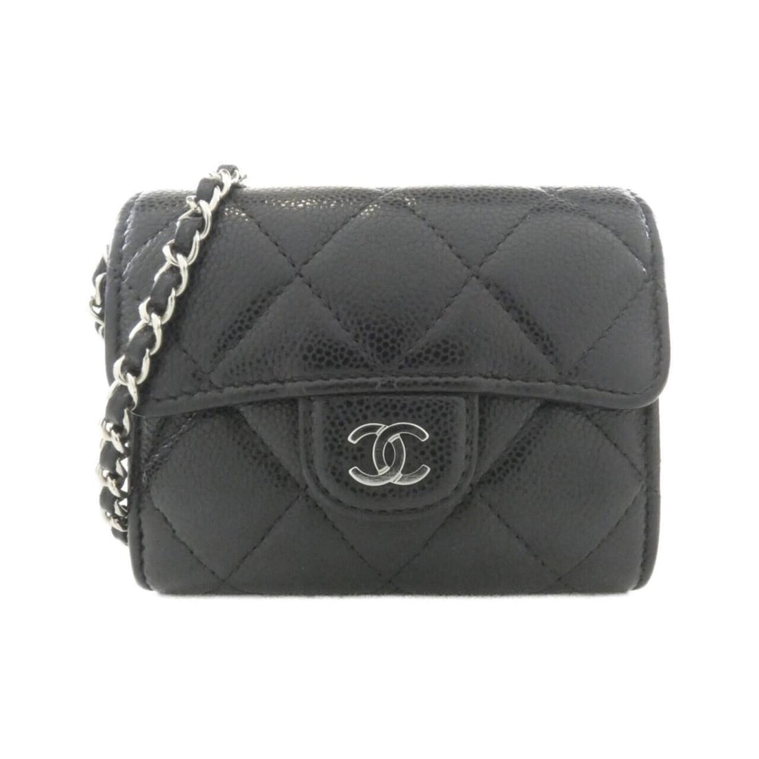 Chanel Timeless Classic Line AP0238 Business Card Holder/Card Case: --- Catalog ---Category: DesignType: Card caseColor: BlackGender: WomenMaterial: Grained Calfskin Category: GeneralMPN: AP0238Brand: ChanelCategory: Physical PropertiesSize (HxWxD): 9cm x 11cm x 2cm