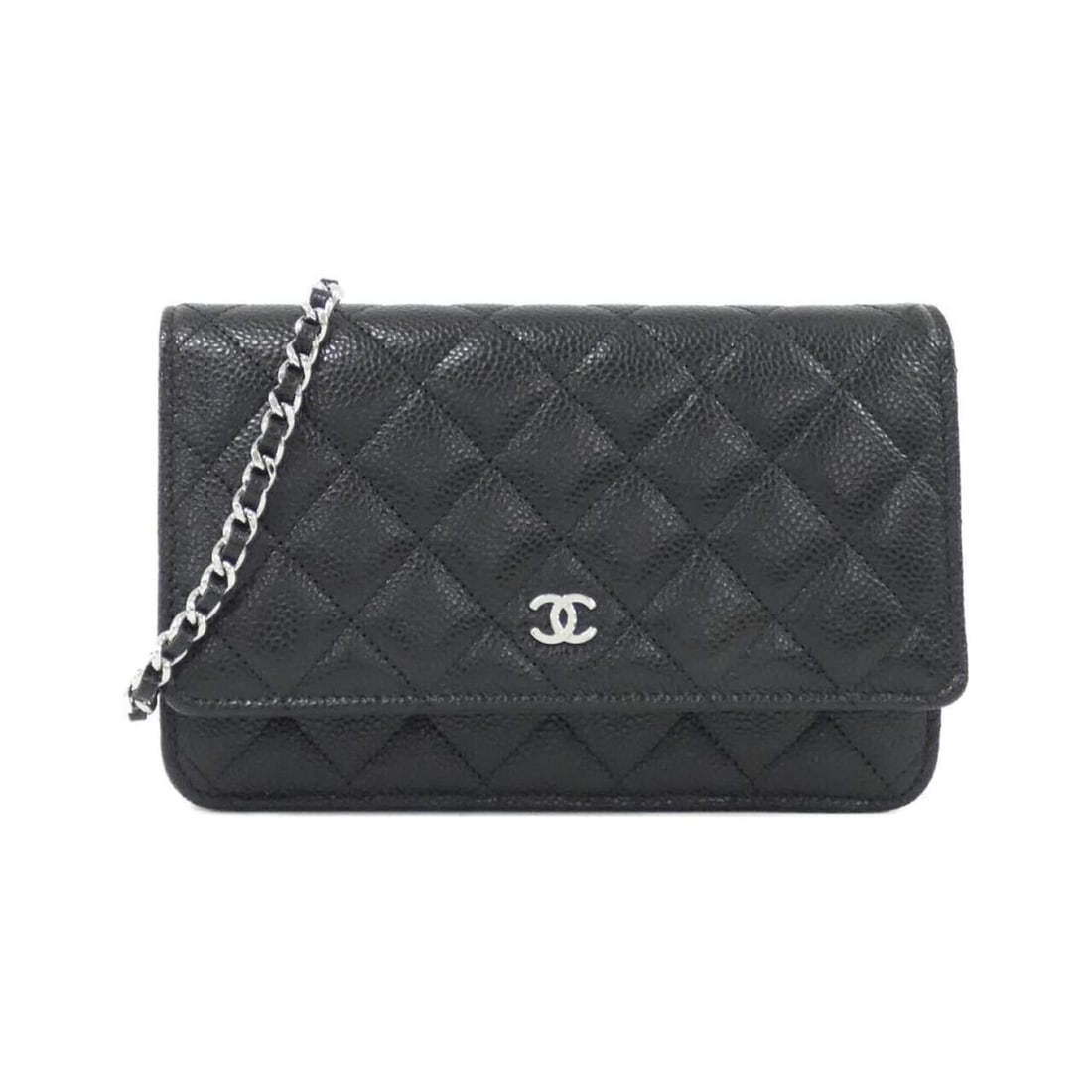 Chanel Timeless Classic Line AP0250 Wallet Chain: --- Catalog ---Category: SizeSize (HxWxD): 12cm x 19cm x 4cm / 4.72'' x 7.48'' x 1.57''Category: DesignType: Chain/Shoulder walletColor: Black, BordeauxGender: Women,MenMaterial: Grained Calfskin