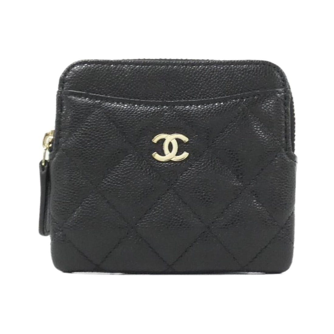 Chanel Timeless Classic Line AP2061 Wallet/Coin Case: --- Catalog ---Category: SizeSize (HxWxD): 10cm x 11cm x 2cm / 3.93'' x 4.33'' x 0.78''Category: DesignType: Coin purse/coin caseColor: BlackGender: WomenMaterial: Grained Calfskin Category: