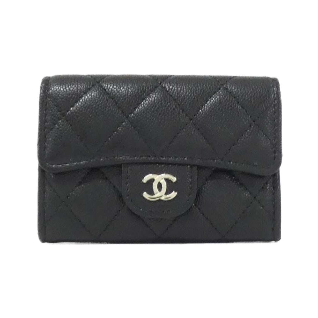 Chanel Timeless Classic Line AP4096 Business Card Holder/Card Case: --- Catalog ---Category: DesignType: Card caseColor: BlackGender: Men,WomenMaterial: Grained Calfskin Category: GeneralMPN: AP4096Brand: ChanelCategory: Physical PropertiesSize (HxWxD): 8cm x 11cm x