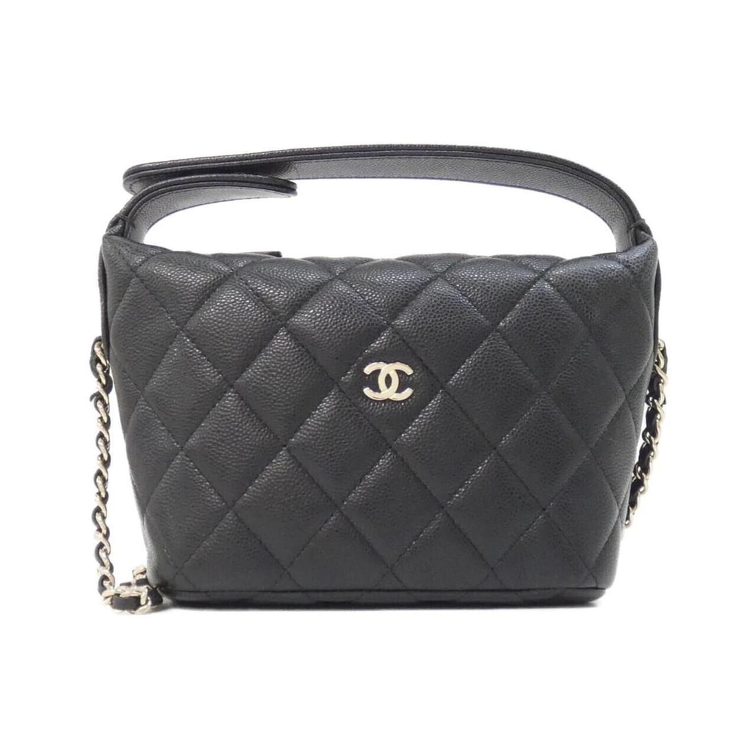 Chanel Timeless Classic Line AP4386 Handbag: --- Catalog ---Category: SizeSize (HxWxD): 12cm x 16cm x 6cm / 4.72'' x 6.29'' x 2.36''Category: DesignType: HandbagColor: BlackGender: WomenMaterial: Grained Calfskin Hardware Color: GoldCategory: