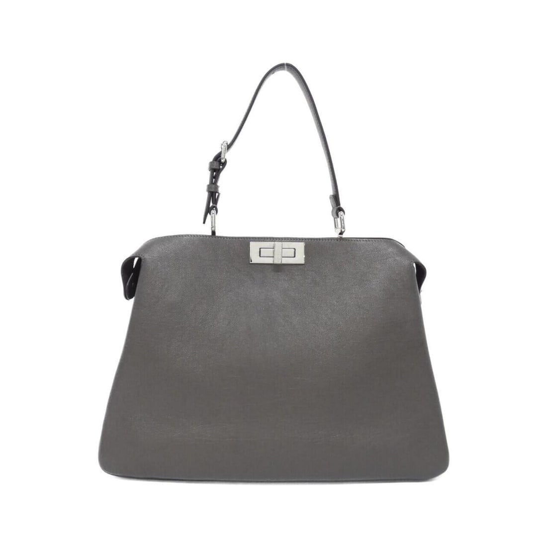 Fendi Peekaboo Soft Large 8BN358 AT0F Handbag: --- Catalog ---Category: SizeSize (HxWxD): 29cm x 41cm x 5.5cm / 11.41'' x 16.14'' x 2.16''Category: DesignType: HandbagColor: BeigeGender: Men,WomenMaterial: Leather Hardware Color: SilverCategory:
