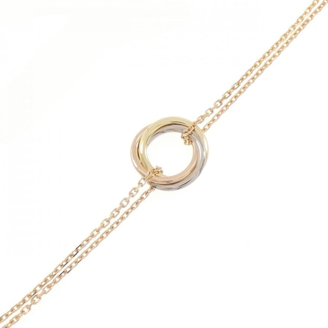 Cartier Trinity Bracelet: --- Catalog ---Category: SizeLength: 15.5cm - 18cm / 6.1'' - 7.08''Category: DesignType: Charm braceletGender: WomenMaterial: Pink gold (18K), White gold (18K), Yellow gold (18K)Category: