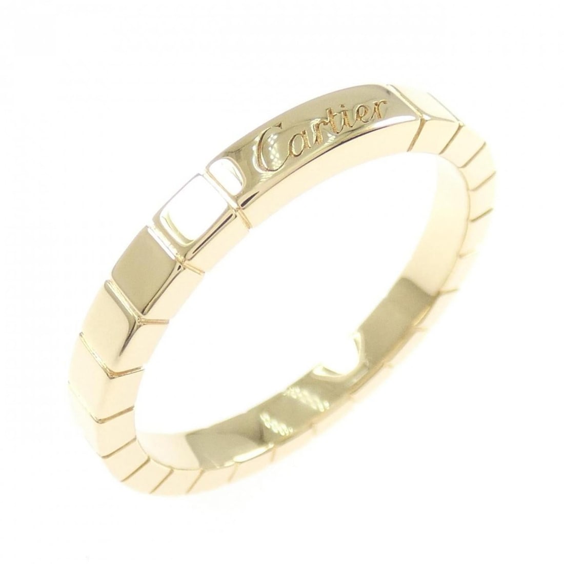 Cartier Lanieres Ring: --- Catalog ---Category: SizeUS Size: 12Brand Size: 65Category: DesignType: Band ringGender: WomenMaterial: Yellow gold (18K)Category: GeneralBrand: Cartier--- Item List ---Section: ConditionRanking: