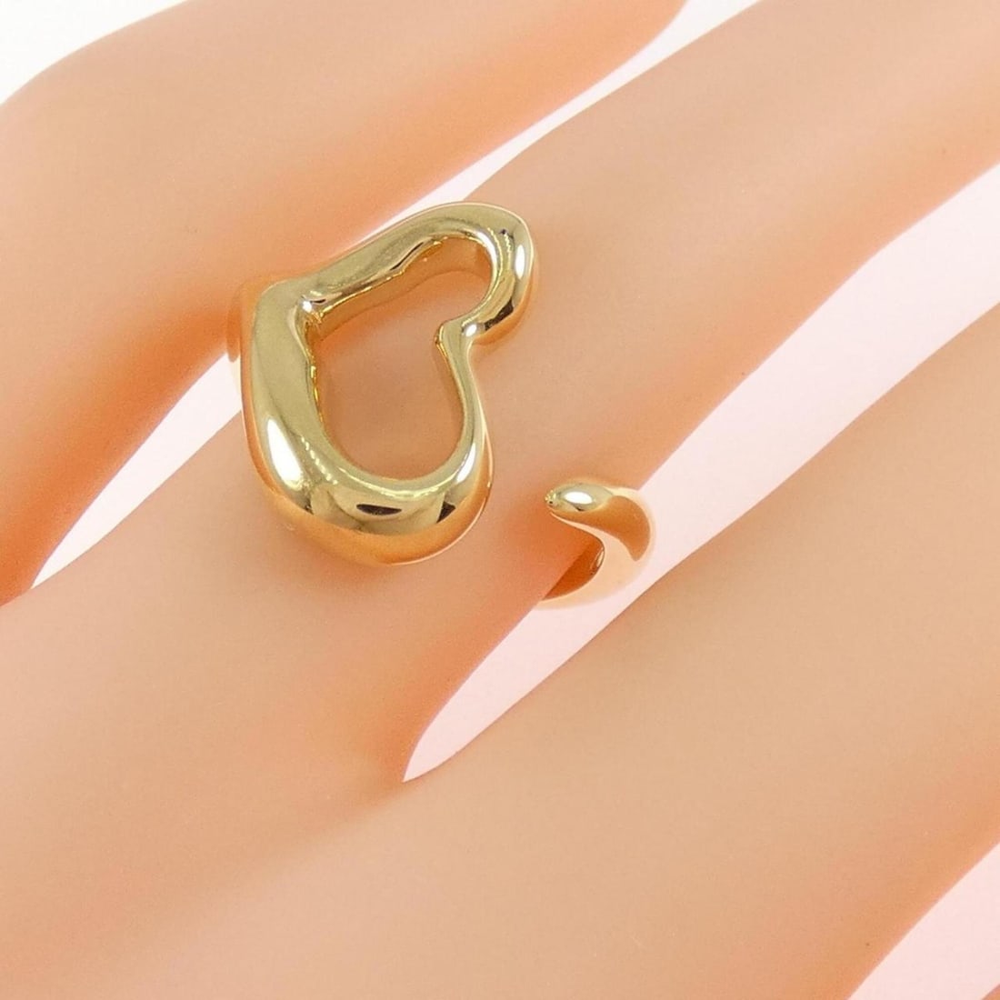 Tiffany Open Heart Ring - 5