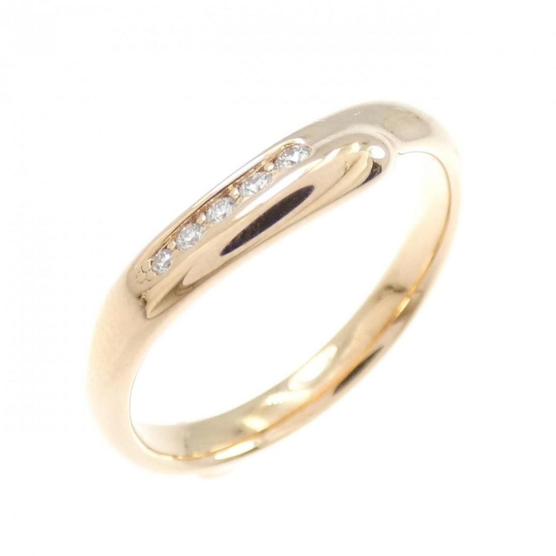 Tiffany Open Heart Ring: --- Catalog ---Category: SizeWidth: 3.9mm / 0.15''Weight: 2.9g / 0.1oz.JP Size: 12US Size: 6.5Category: DesignType: Band ringStone: DiamondGender: WomenMaterial: Pink gold (18K)Category: