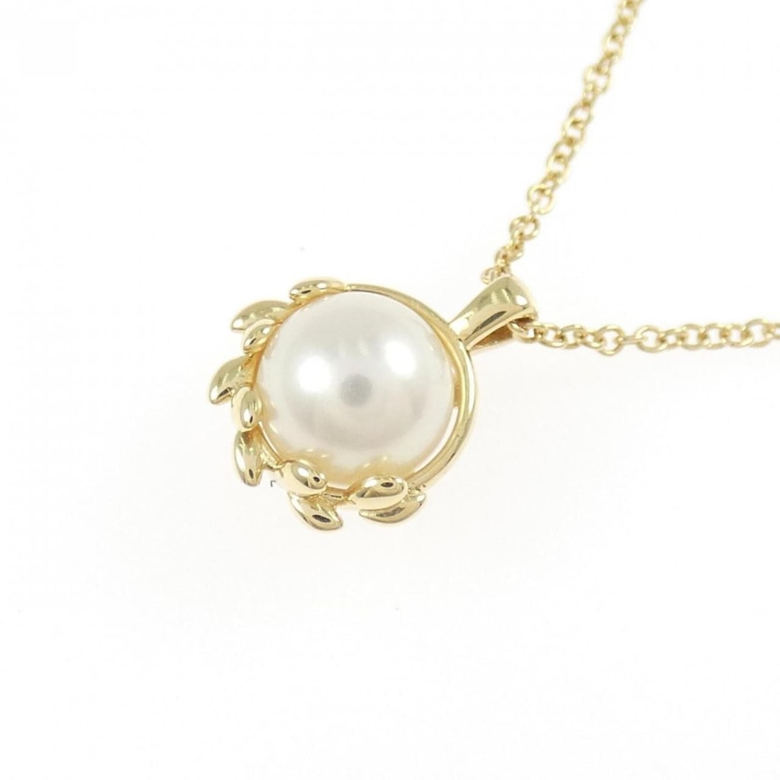 Tiffany Olive Leaf Necklace - 3