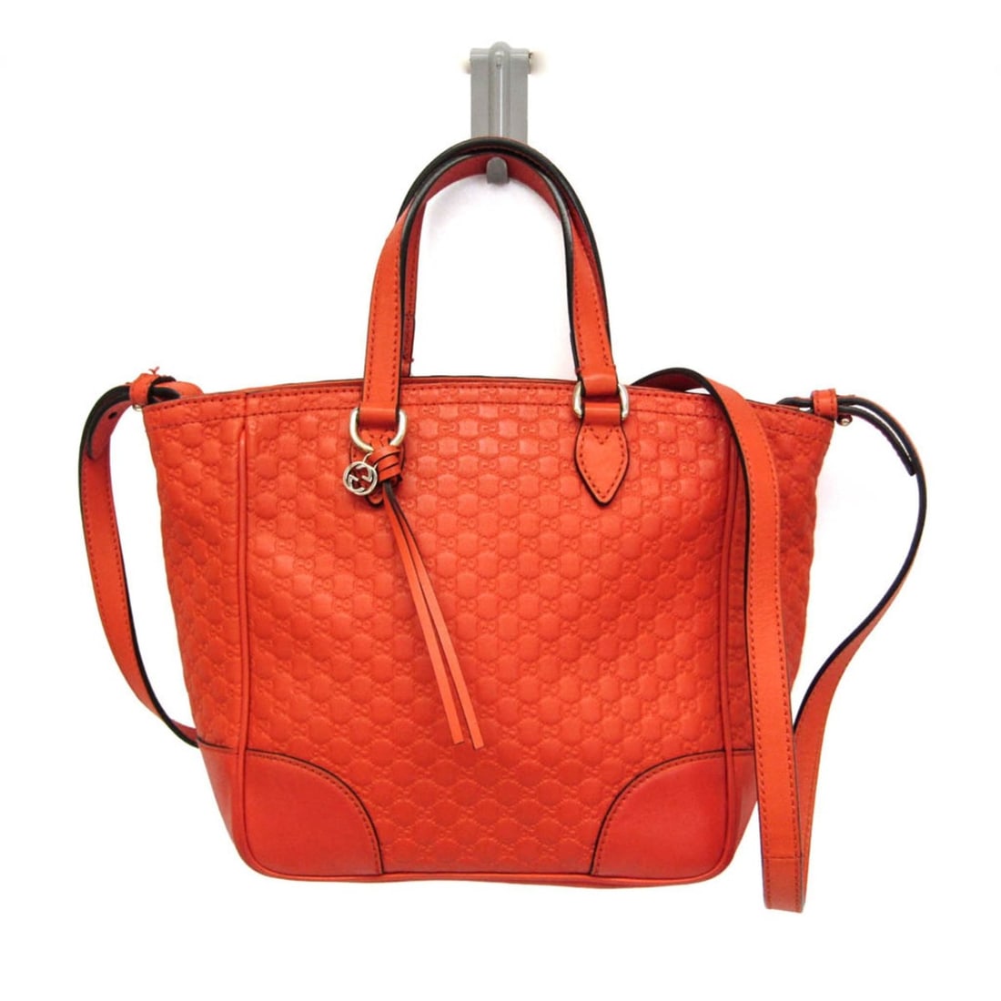 Gucci MicroGuccissima 449241 Women's Leather Handbag,Shoulder Bag Orange: --- Catalog ---Category: SizeHandle Drop: 10.00cm / 3.94''Size (HxWxD): 20cm x 20cm x 10cm / 7.87'' x 7.87'' x 3.93''Strap Length: 110cm / 43.3''Handle Length: 26cm / 10.23''Category: DesignType: Hand
