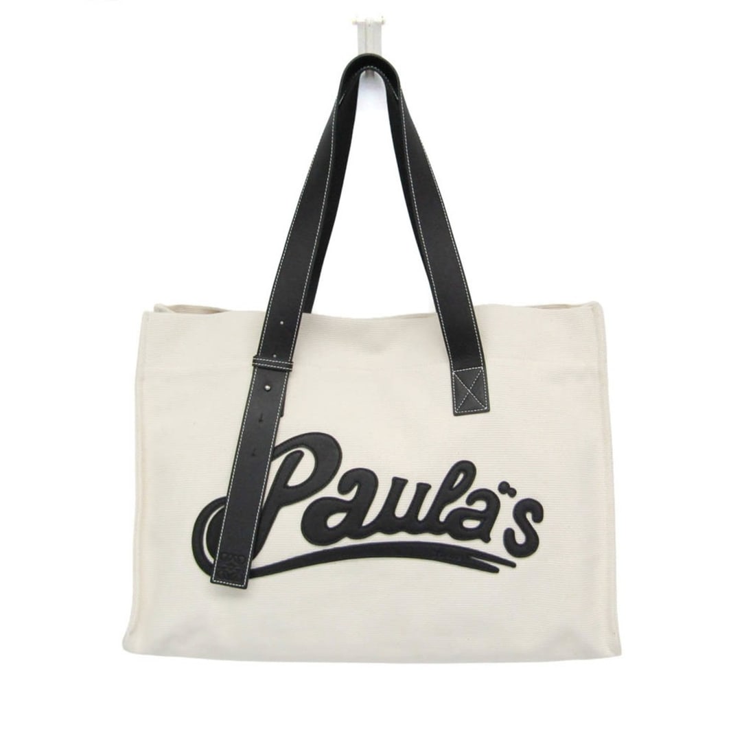 Loewe Paula's Ibiza Women,Men Canvas,Leather Tote Bag Black,Off-white: --- Catalog ---Category: SizeSize (HxWxD): 35cm x 50cm x 21cm / 13.77'' x 19.68'' x 8.26''Handle Length: 58cm - 72cm / 22.83'' - 28.34''Category: DesignType: Tote bagColor: Black, Off-whiteGender: Wom