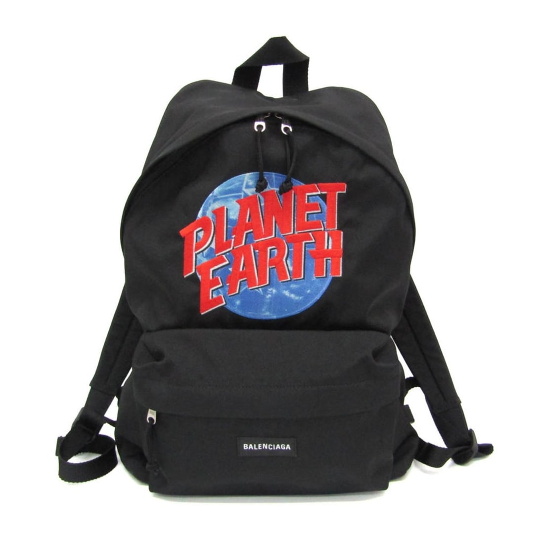 Balenciaga Planet Earth Backpack 503221 Women,Men Polyamide Backpack Black: --- Catalog ---Category: SizeSize (HxWxD): 48cm x 33cm x 12cm / 18.89'' x 12.99'' x 4.72''Strap Length: 50cm - 95cm / 19.68'' - 37.4''Handle Length: 19cm / 7.48''Category: DesignType: BackpackColor: B