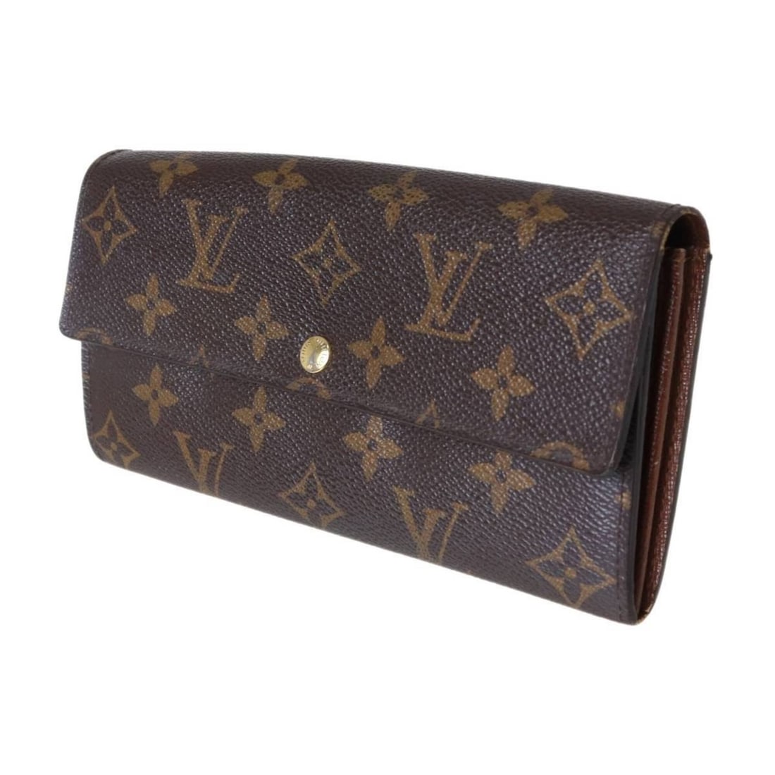 LOUIS VUITTON Portefeuille Sarah Long Wallet, Monogram Brown, M61734 CT1161: --- Catalog ---Category: SizeSize (HxWxD): 10cm x 19cm x 3cm / 3.93'' x 7.48'' x 1.18''Category: DesignType: Long wallet (bi-fold)Color: BrownGender: Women,MenMaterial: Monogram Category: GeneralLine: