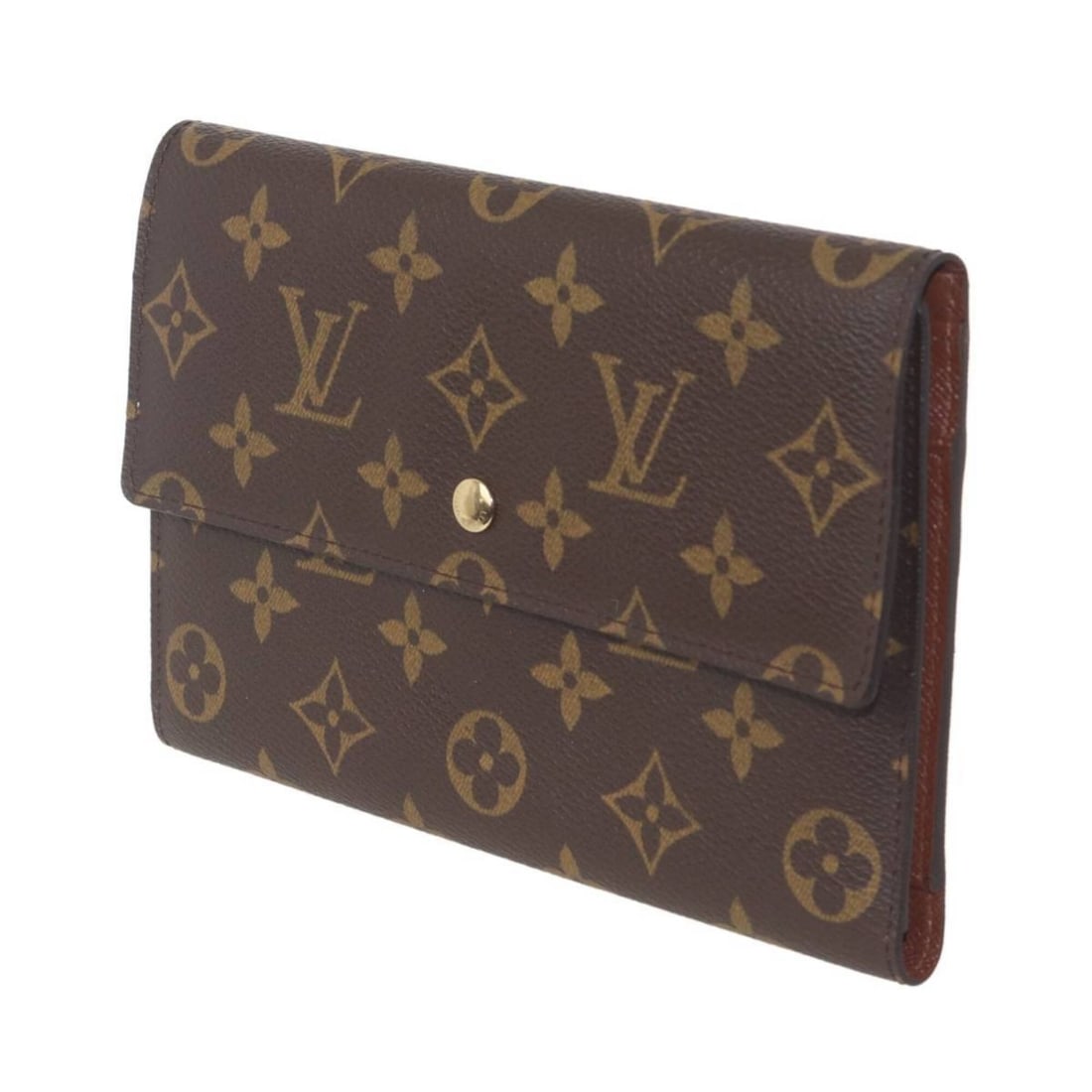 LOUIS VUITTON Louis Vuitton Pochette Passeport Tri-fold Long Wallet Monogram M60135 CA0073 (1 of 9)
