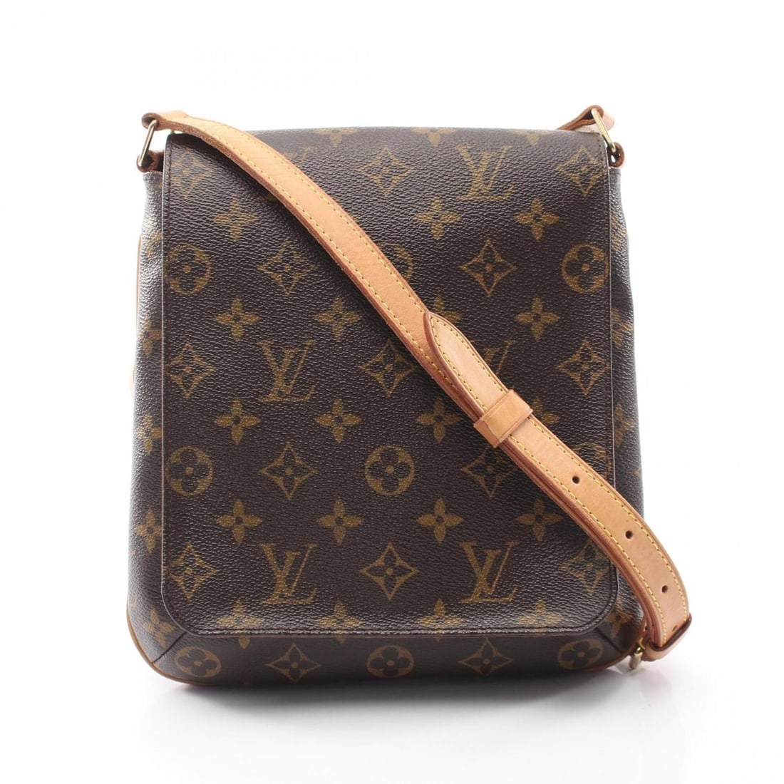 Louis Vuitton Musette Salsa Long Strap Shoulder Bag/Handbag, Coated Canvas and Leather, Monogram (1 of 12)