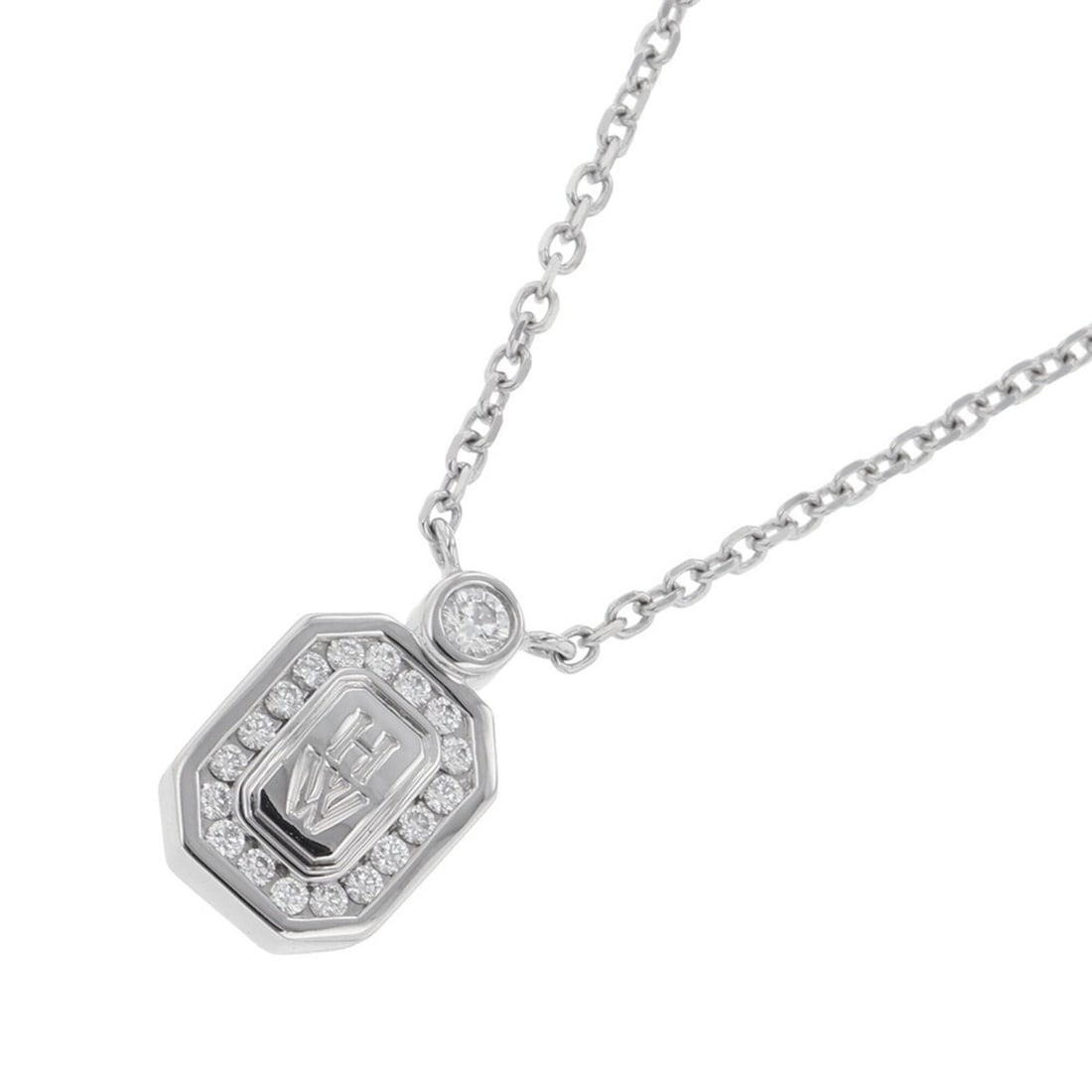 Harry Winston Necklace HW Pendant Diamond 19P Total 0.12ct Pt950 Platinum PEDPRD16HWL HARRY WINSTON (1 of 12)