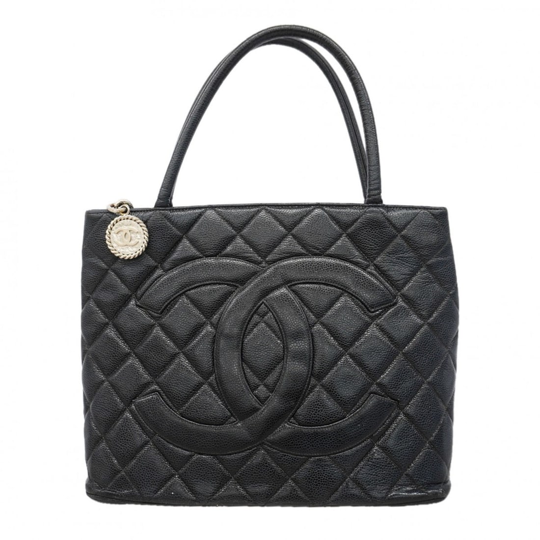 Chanel Tote Bag, Reissue Tote, Caviar Leather, Black, Women's, P3297575: --- Catalog ---Category: SizeSize (HxWxD): 24.5cm x 30cm x 15cm / 9.64'' x 11.81'' x 5.9''Category: DesignType: Tote bagColor: BlackGender: WomenMaterial: Grained Calfskin Hardware Color: SilverCatego
