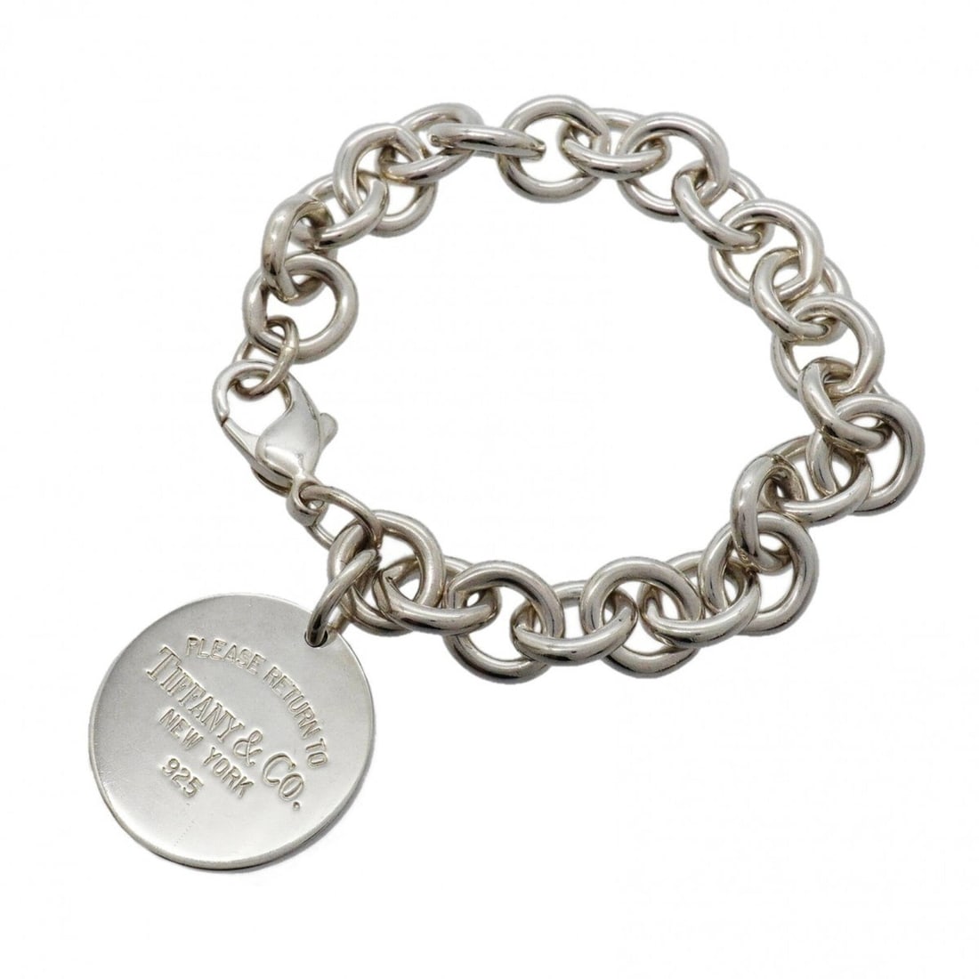 Tiffany & Co. Return to Circle Bracelet, Sterling Silver 925, Women's, P3292434 (1 of 12)