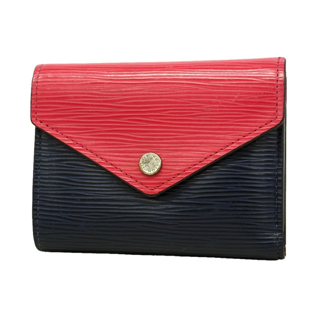 Louis Vuitton Tri-fold Wallet, Epi Leather, Portefeuille Victorine, M62204, Pink Indigo Blue,: --- Catalog ---Category: SizeSize (HxWxD): 9.5cm x 12cm x 2cm / 3.74'' x 4.72'' x 0.78''Category: DesignType: Wallet (tri-fold)Color: PinkGender: WomenCategory: GeneralMPN: M62204Brand: Louis Vuitton-