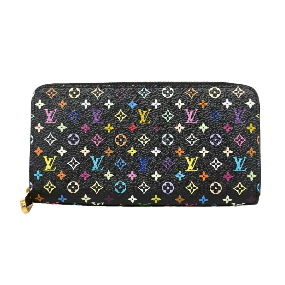 Louis Vuitton Monogram Multicolor Zippy Wallet M60243 Noir Grenade Women's Long P3291256 (1 of 14)