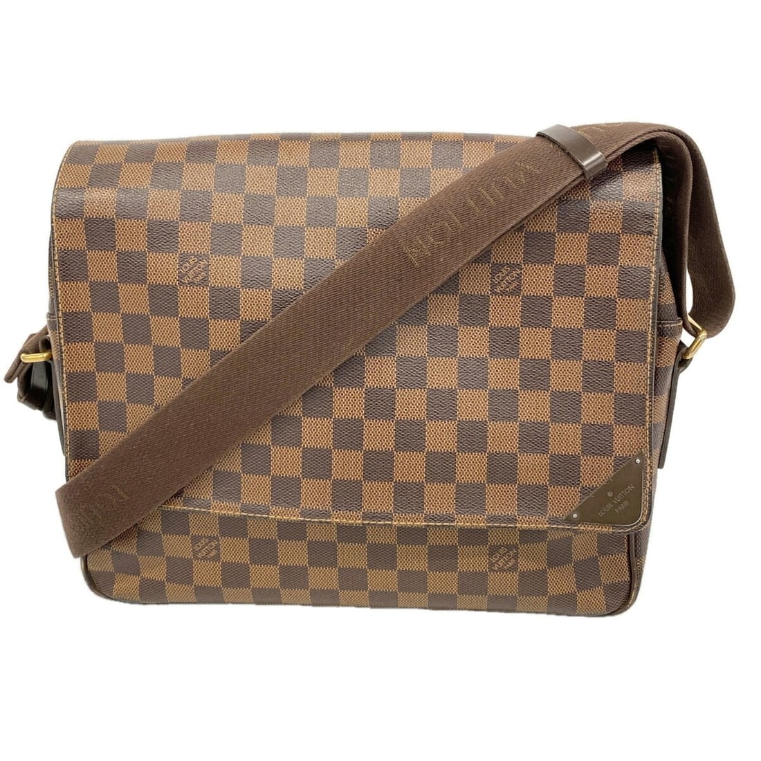 Louis Vuitton Damier Shelton MM Shoulder Bag N41149 Ebene Women's: --- Catalog ---Category: SizeSize (HxWxD): 25cm x 31cm x 8.5cm / 9.84'' x 12.2'' x 3.34''Category: DesignType: Shoulder bagColor: EbeneGender: WomenCategory: GeneralMPN: N41149Brand: Louis Vuitton--- 