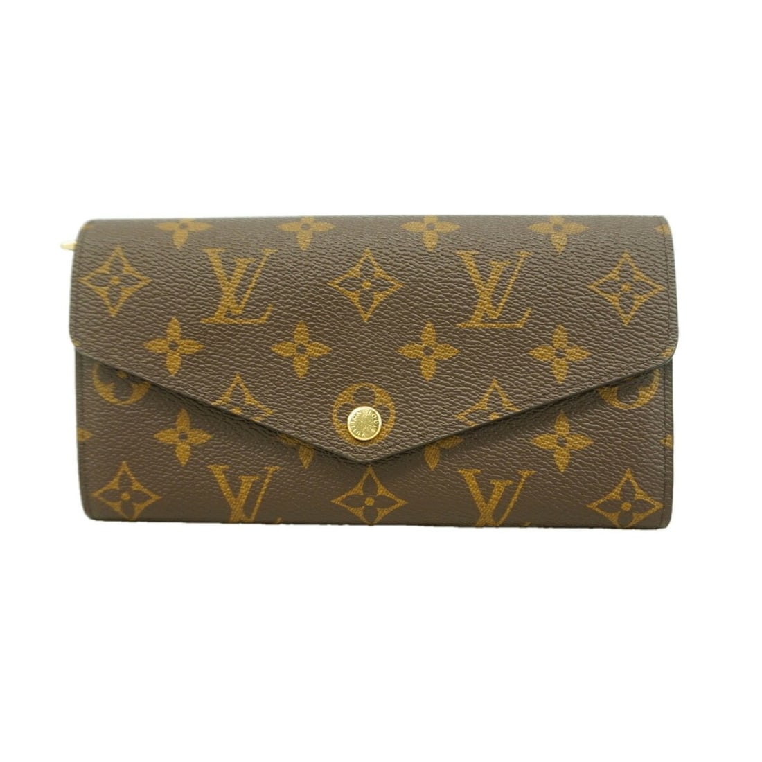 Louis Vuitton Monogram Portefeuille Sarah Long Wallet M60531 Brown Women's (1 of 10)