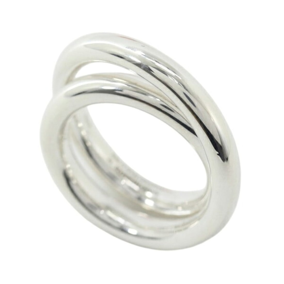HERMES Vertige Ring #55 Ag925 (Margiela style ring, men's/women's, T6180): --- Catalog ---Category: SizeUS Size: 7.5Brand Size: 55Category: DesignType: Band ringGender: Men,WomenMaterial: Silver 925Category: GeneralBrand: Hermes--- Item List ---Section: ConditionRanking: Ran