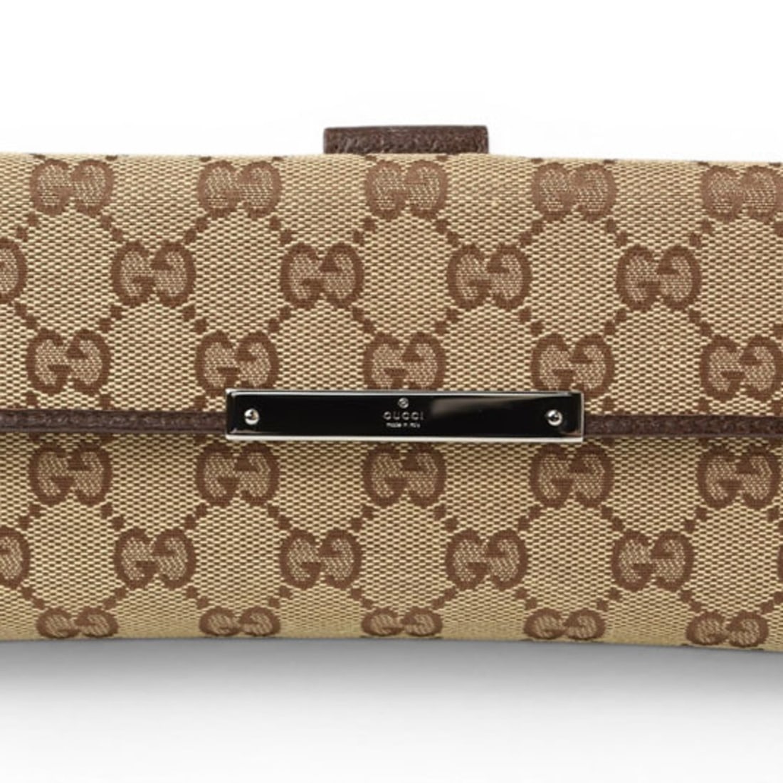 Gucci wallet, GUCCI long GG canvas, brown/beige, 112715: --- Catalog ---Category: SizeSize (HxWxD): 9.5cm x 18.7cm x 2.2cm / 3.74'' x 7.36'' x 0.86''Category: DesignType: Coin purse/coin caseColor: Beige, BrownGender: Women,MenMaterial: GG canvas Category: 