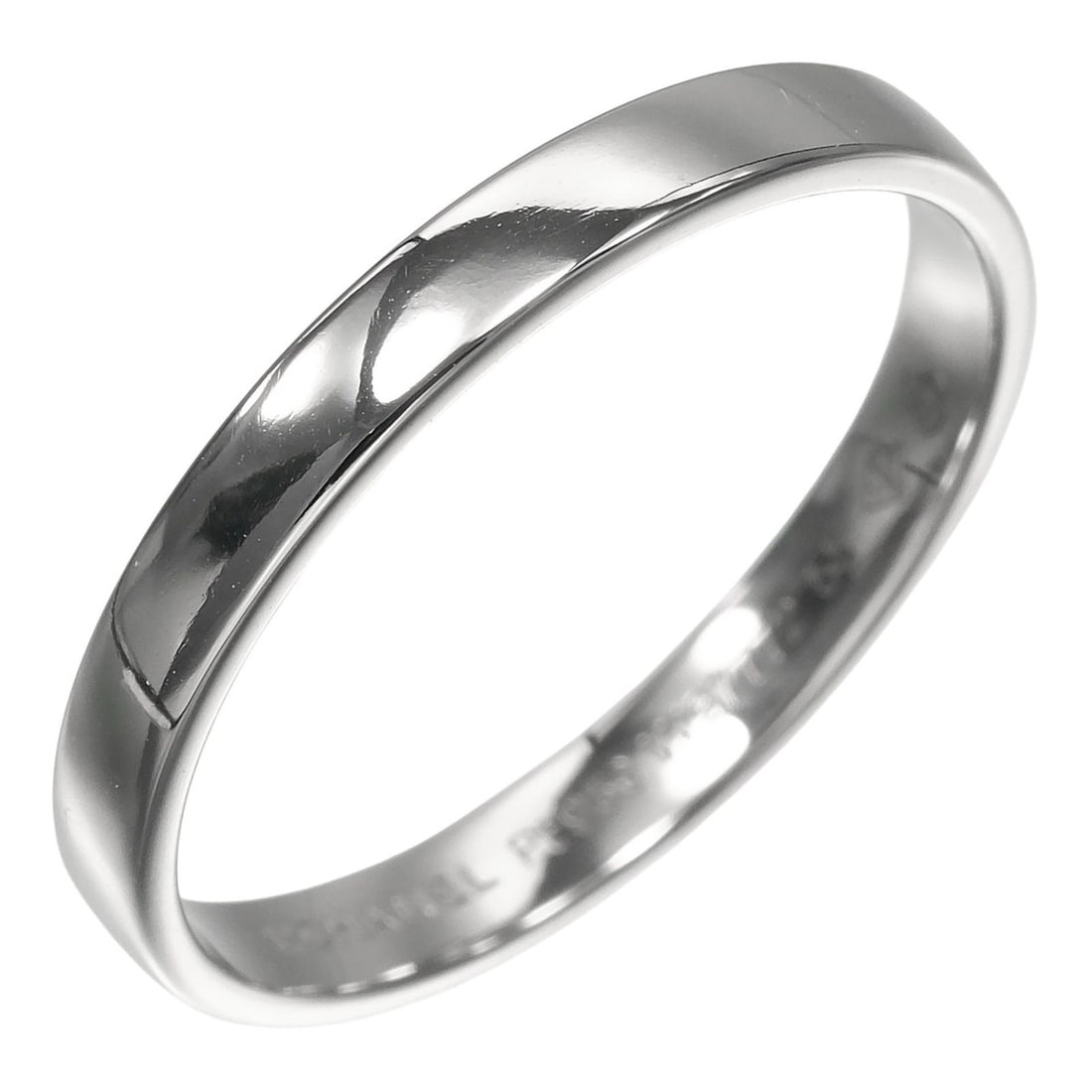 Chanel John Eternal Ring, Size 14, Platinum 950, Approx. 3.23g. (1 of 10)