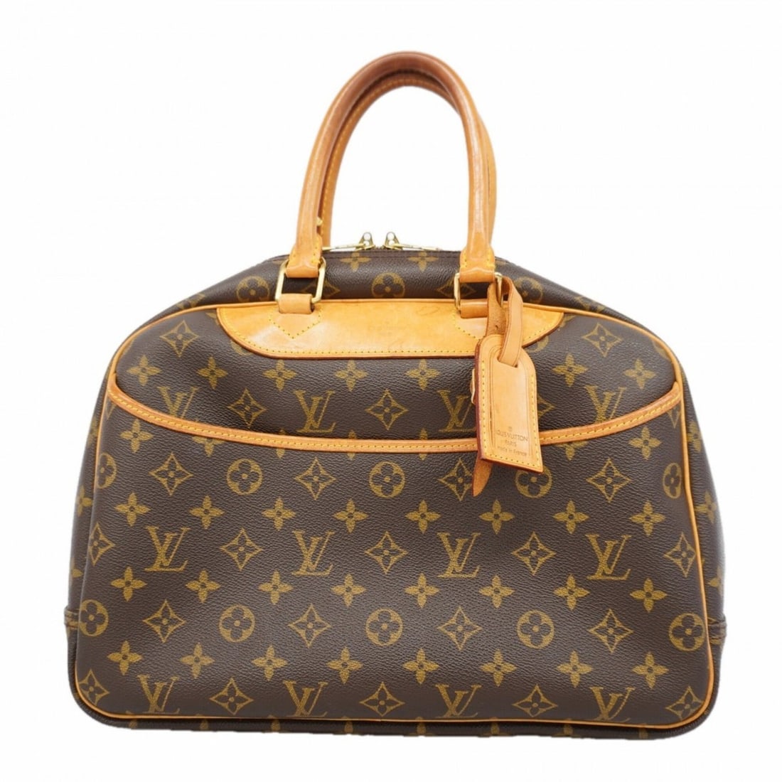 Louis Vuitton Monogram Deauville Handbag M47270 Brown Women's: --- Catalog ---Category: SizeSize (HxWxD): 26cm x 34cm x 13cm / 10.23'' x 13.38'' x 5.11''Category: DesignType: HandbagColor: BrownGender: WomenCategory: GeneralMPN: M47270Brand: Louis Vuitton--- Item